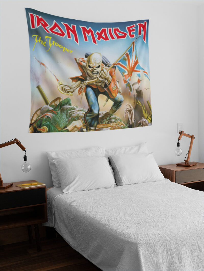 Iron Maiden Duvar Örtüsü Duvar Halısı | Kumaş Poster - IM 01 - Görsel 2