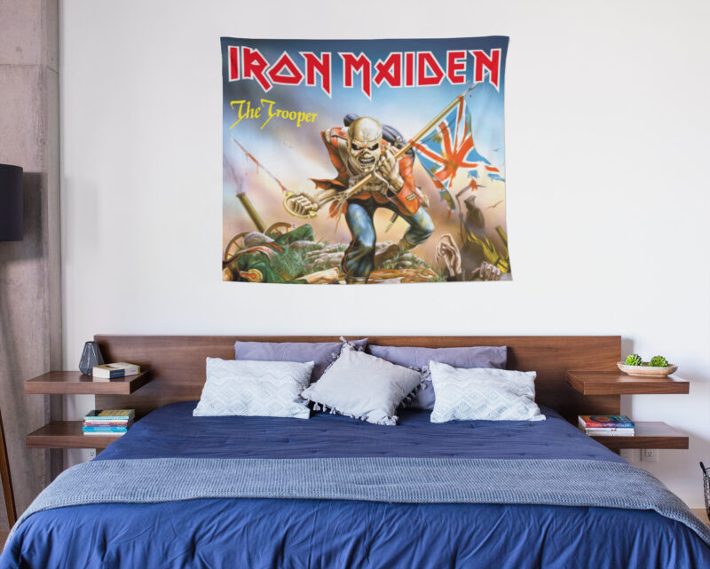Iron Maiden Duvar Örtüsü Duvar Halısı | Kumaş Poster - IM 01 - Görsel 5