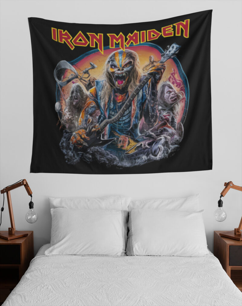 Iron Maiden Duvar Örtüsü Duvar Halısı | Kumaş Poster