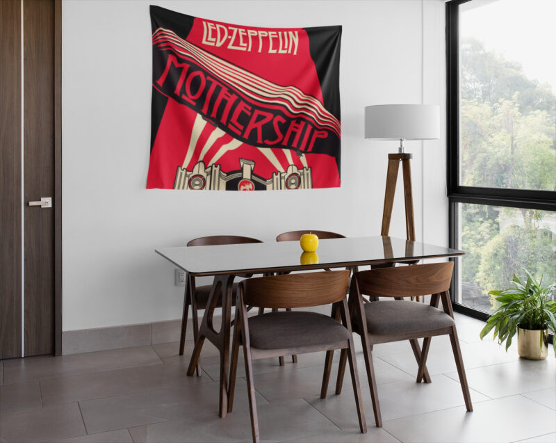 Led Zeppelin Duvar Örtüsü Duvar Halısı | Kumaş Poster