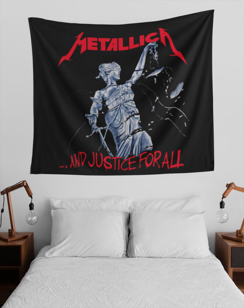 Metallica Duvar Örtüsü Duvar Halısı | Kumaş Poster
