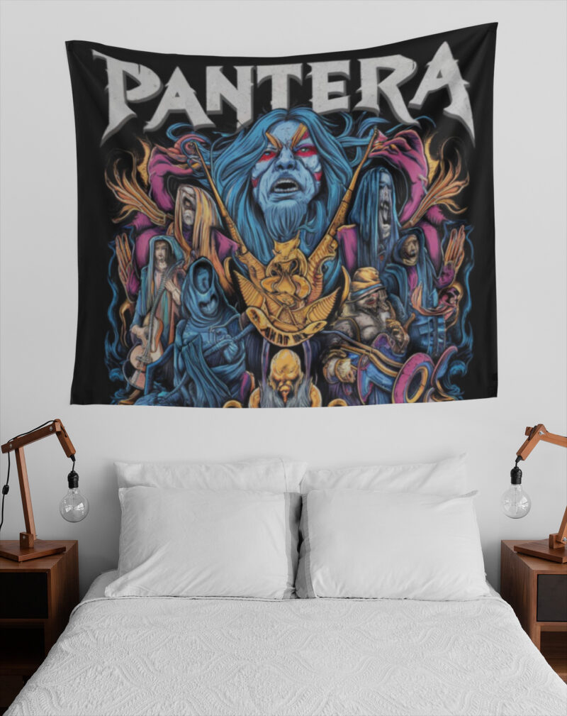 Pantera Duvar Örtüsü Duvar Halısı | Kumaş Poster - PNT 01 - Görsel 4