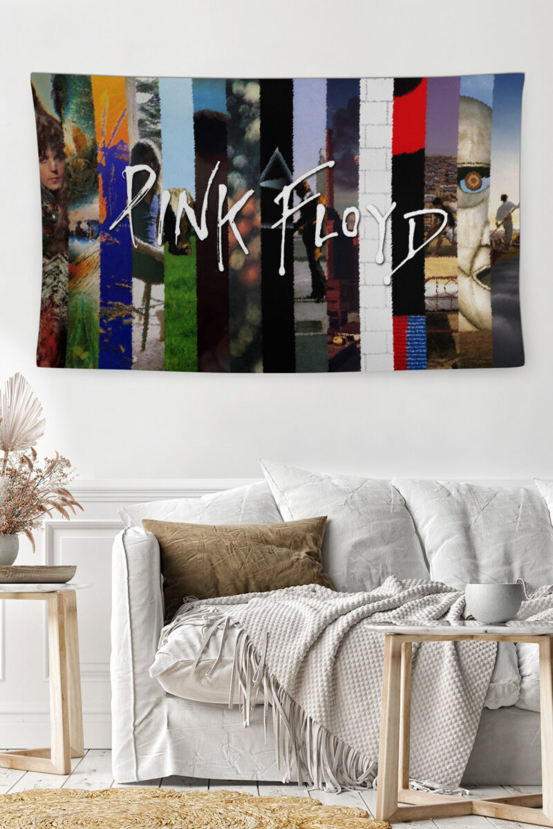 Pink Floyd Duvar Örtüsü Duvar Halısı | Kumaş Poster