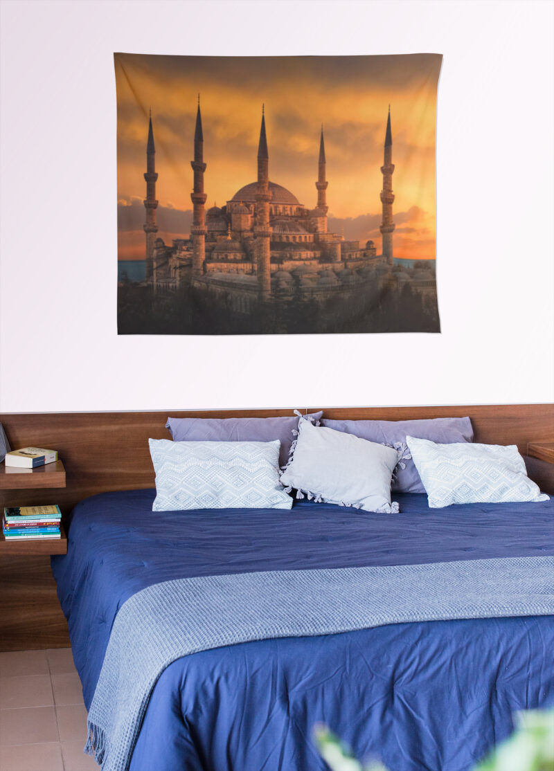 Sultan Ahmet Cami Duvar Örtüsü Duvar Halısı | Kumaş Poster