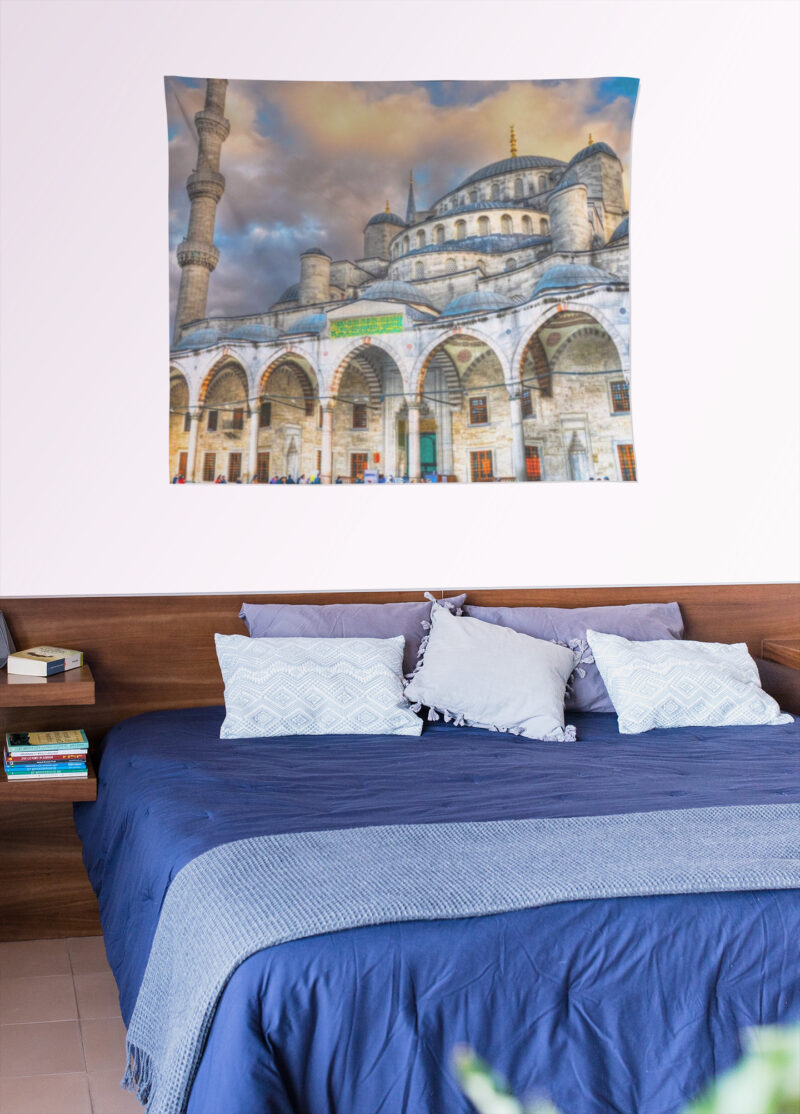 Sultan Ahmet Cami Duvar Örtüsü Duvar Halısı | Kumaş Poster