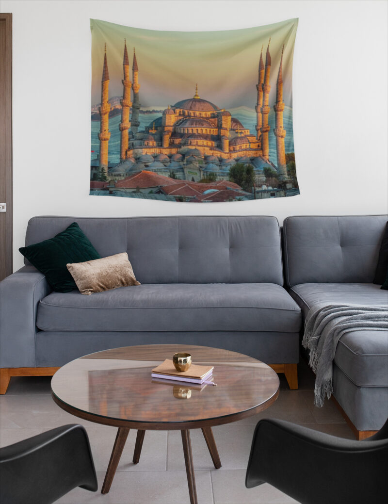 Sultan Ahmet Cami Duvar Örtüsü Duvar Halısı | Kumaş Poster